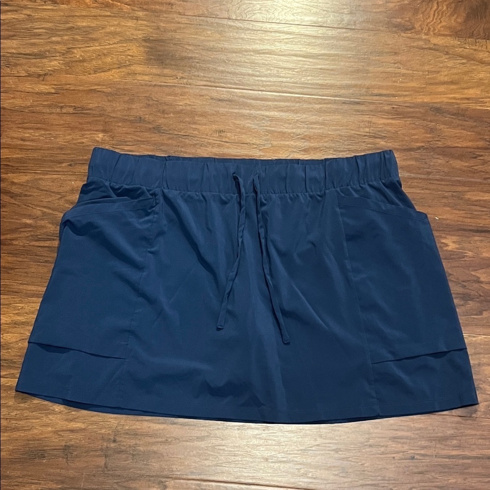 All In Motion Navy Blue Athletic Skort